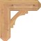 Ekena Millwork Merced Craftsman Smooth Bracket, Western Red Cedar, 3 1/2"W x 14"D x 14"H BKT04X14X14MRC04SWR - alternate 2